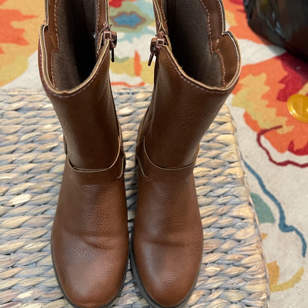 Sz 13 Osh Kosh Brown Riding Boots for Girls